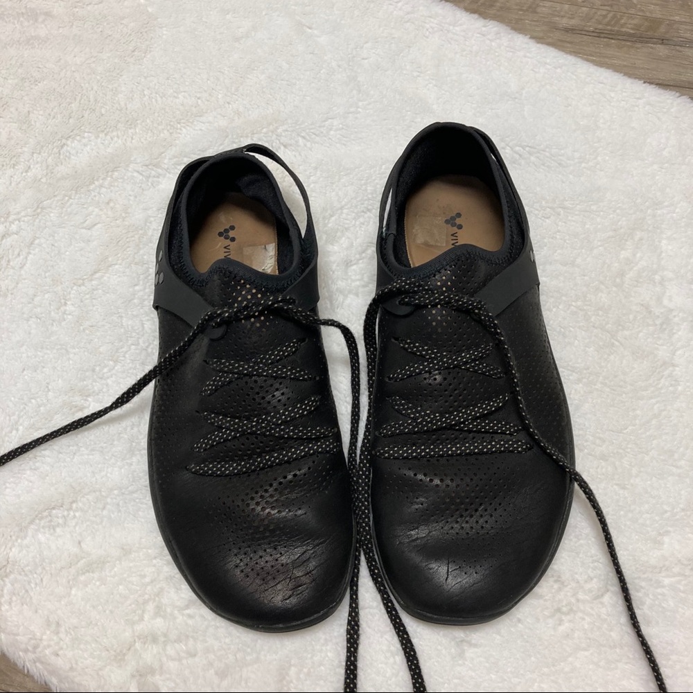 Vivobarefoot shoes wild hide Leather lace up 40 /9